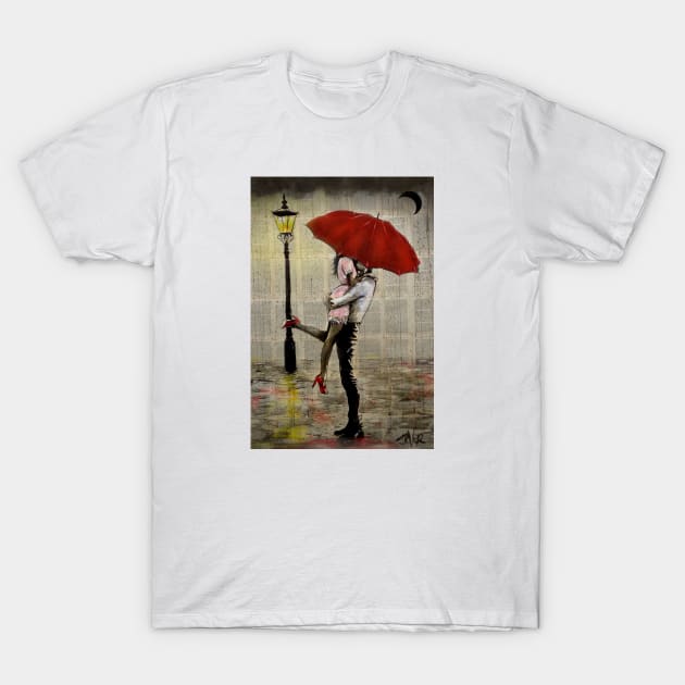 Rain lovely T-Shirt by Loui Jover 